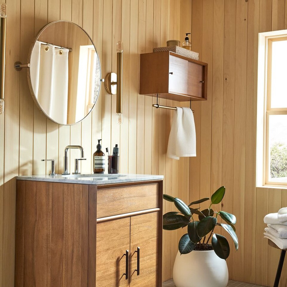 Mid Century Bathroom Storage West Elm UK